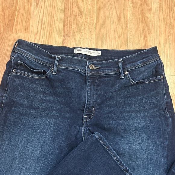 Levi’s Perfectly Slimming 512 Skinny Jean Size 14P - Picture 2 of 16